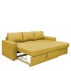 Καναπές Κρεβάτι Γωνιακός SOFIA Melon 220x155x81cm