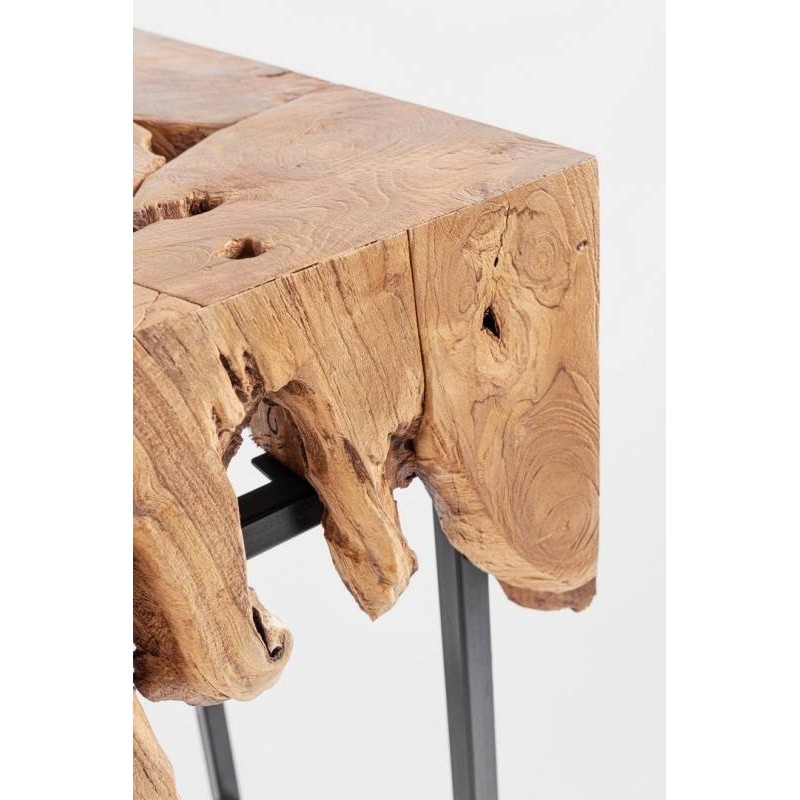 Bizzotto Grenada Κονσόλα από φυσικές ρίζες teak 120x40x77cm