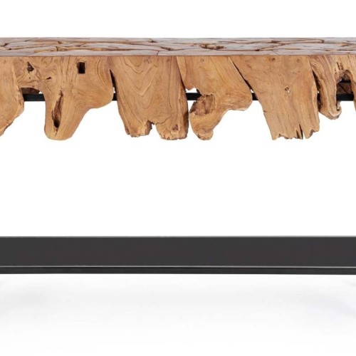 Bizzotto Grenada Κονσόλα από φυσικές ρίζες teak 120x40x77cm