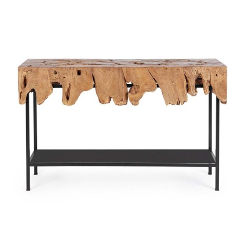 Bizzotto Grenada Κονσόλα από φυσικές ρίζες teak 120x40x77cm