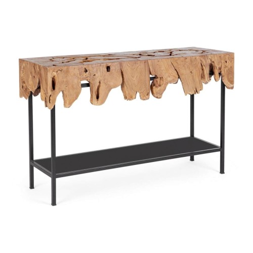 Bizzotto Grenada Κονσόλα από φυσικές ρίζες teak 120x40x77cm