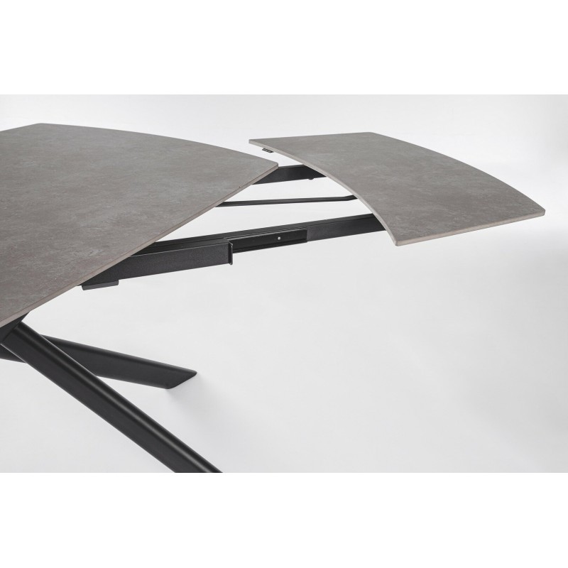 Τραπέζι JOAKIM BLACK EXT 160-240x90 | Bizzotto