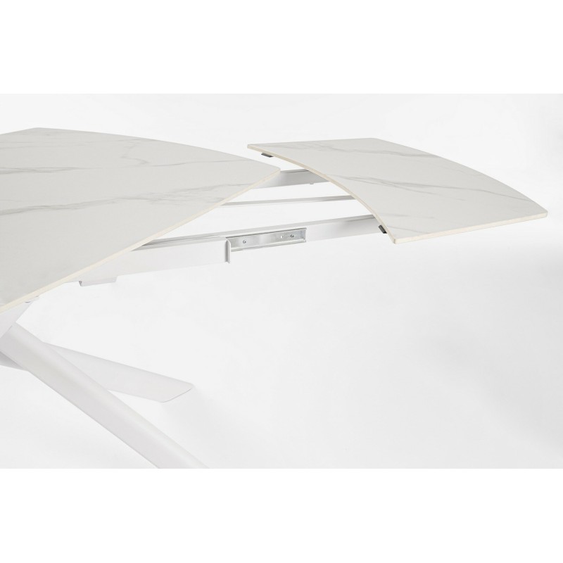 JOAKIM WHITE EXT Τραπέζι 160-240x90 | Bizzotto