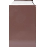 OTILIA BRICK SIDEBOARD 4DO | Bizzotto Sideboard με Συνθετική Πέτρα 163x45x80cm