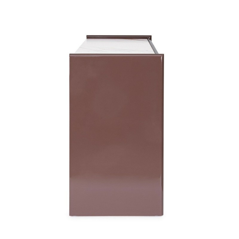 OTILIA BRICK SIDEBOARD 4DO | Bizzotto Sideboard με Συνθετική Πέτρα 163x45x80cm