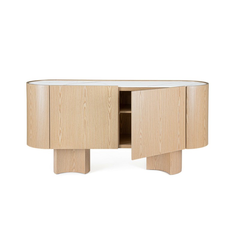 OTILIA OAK SIDEBOARD 2DO | Bizzotto 160x45,5x80,5cm