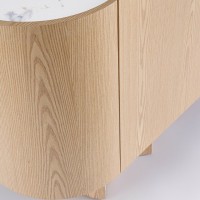 OTILIA OAK SIDEBOARD 2DO | Bizzotto 160x45,5x80,5cm