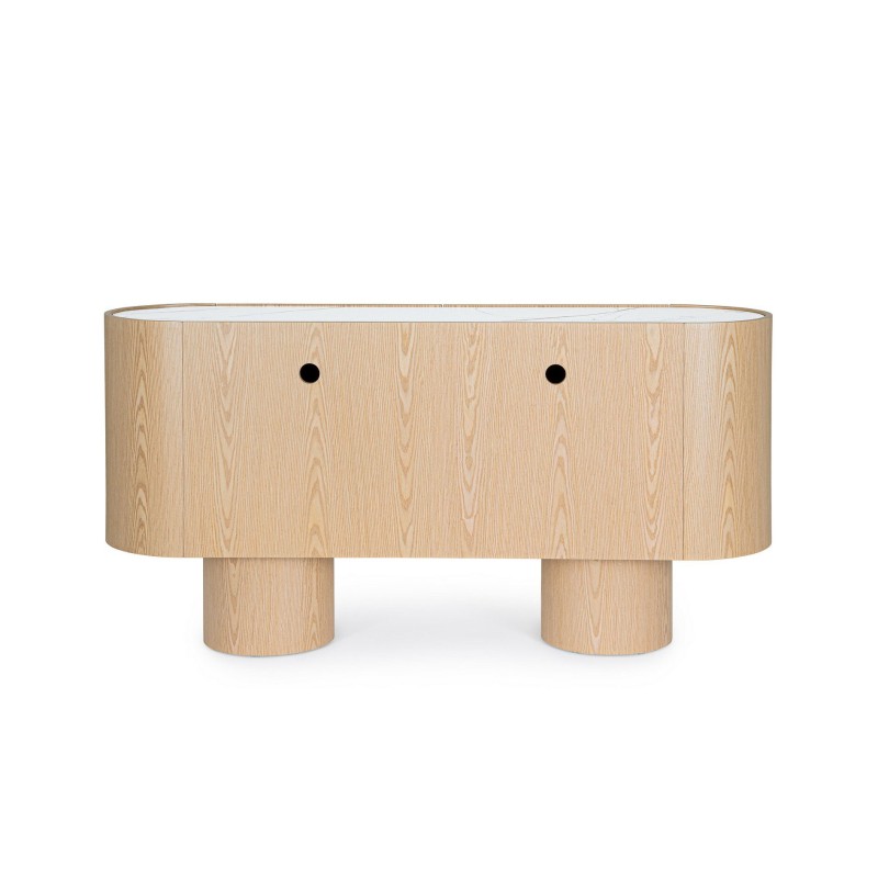 OTILIA OAK SIDEBOARD 2DO | Bizzotto 160x45,5x80,5cm