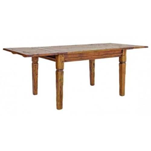 Bizzotto Chateaux Επεκτεινόμενο Ξύλινο Τραπέζι 120x90x76εκ., Καφέ