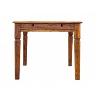 Bizzotto Chateaux Επεκτεινόμενο Ξύλινο Τραπέζι 120x90x76εκ., Καφέ