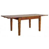 Bizzotto Chateaux Επεκτεινόμενο Ξύλινο Τραπέζι 200x100x76εκ., Καφέ