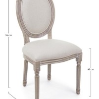 Bizzotto Καρέκλα Mathilde 0743253 48x46x96
