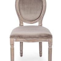 Bizzotto Καρέκλα MATHILDE TAUPE 0743491 48x46x96