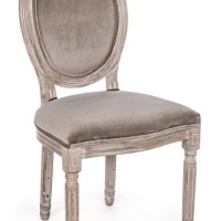 Bizzotto Καρέκλα MATHILDE TAUPE 0743491 48x46x96