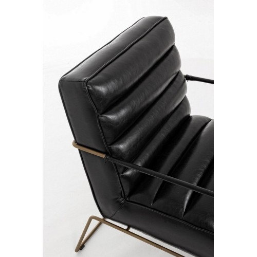 Bizzotto Brianna Black Armchair 0746125 62x74x80