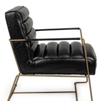 Bizzotto Brianna Black Armchair 0746125 62x74x80