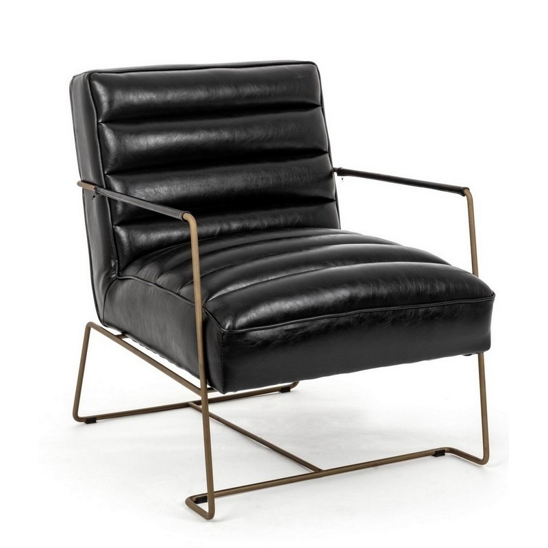 Bizzotto Brianna Black Armchair 0746125 62x74x80