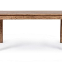 Bizzotto Salford Επεκτεινόμενο Ξύλινο Τραπέζι 160x100x77εκ., Καρυδί