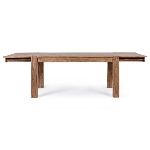 Bizzotto Salford Επεκτεινόμενο Ξύλινο Τραπέζι 160x100x77εκ., Καρυδί