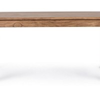 Bizzotto Salford Επεκτεινόμενο Ξύλινο Τραπέζι 160x100x77εκ., Καρυδί