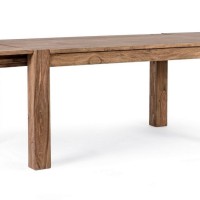 Bizzotto Salford Επεκτεινόμενο Ξύλινο Τραπέζι 160x100x77εκ., Καρυδί