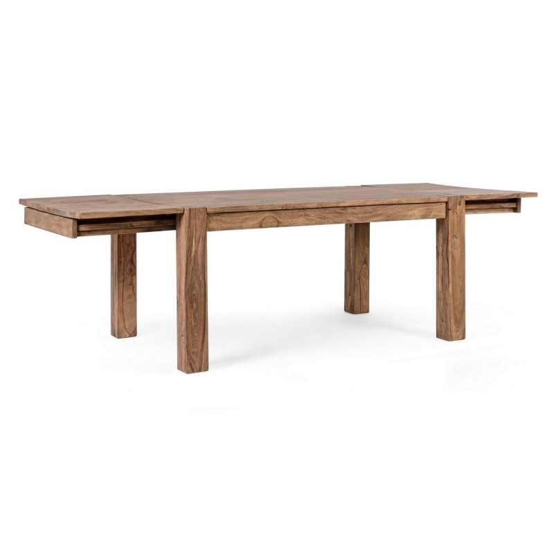 Bizzotto Salford Επεκτεινόμενο Ξύλινο Τραπέζι 160x100x77εκ., Καρυδί