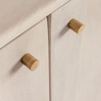 Bizzotto Elisheva Μπουφές από ξύλο μάνγκο σε φυσική απόχρωση 180x45x80cm
