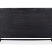Bizzotto Weston Μπουφές από ξύλο μάνγκο σε μαύρο 125x35x80cm