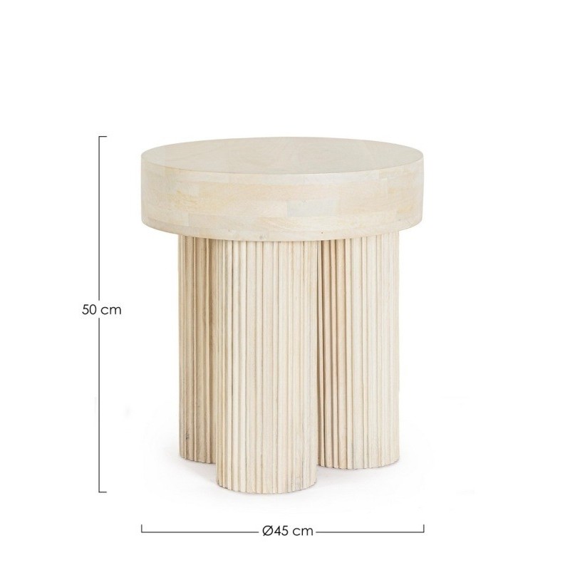 Bizzotto Dacca Τραπέζι βοηθητικό 45x45x50cm