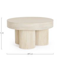 Τραπέζι σαλονιού Dacca 75x75x41cm