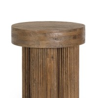 Bizzotto Dacca Τραπέζι βοηθητικό καφέ 45x45x50cm