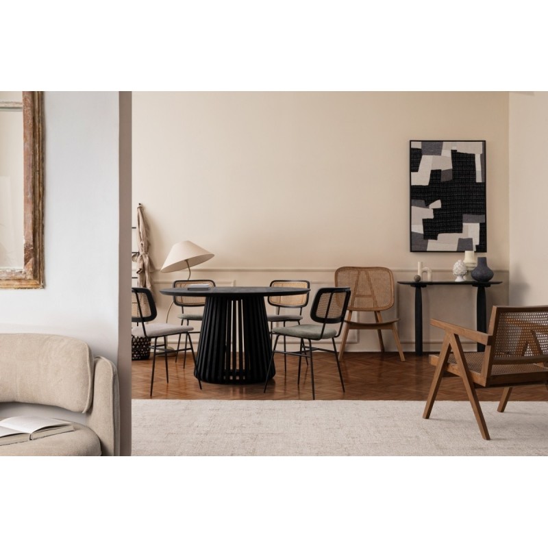 Bizzotto Monterrey Τραπέζι κονσόλας μαύρο 110x45x76cm