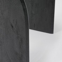 Bizzotto Monterrey Τραπέζι κονσόλας μαύρο 110x45x76cm