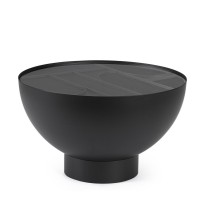 Bizzotto Archie Τραπέζι σαλονιού μαύρο 60x60x34.5cm
