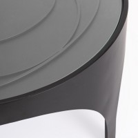 Bizzotto Archie Τραπέζι σαλονιού μαύρο 70x70x38cm
