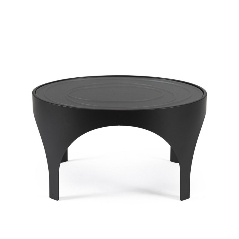 Bizzotto Archie Τραπέζι σαλονιού μαύρο 70x70x38cm