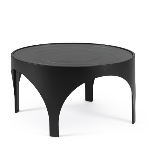 Bizzotto Archie Τραπέζι σαλονιού μαύρο 70x70x38cm