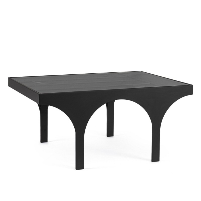 Bizzotto Archie Τραπέζι σαλονιού μαύρο 80x60x38cm