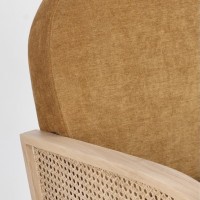 Bizzotto Dalida Πολυθρόνα μουσταρδί 65x74x81cm