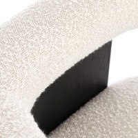 Bizzotto Agape Καρέκλα σε λευκό 70x60x71cm