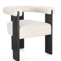 Bizzotto Agape Καρέκλα σε λευκό 70x60x71cm