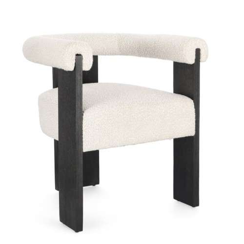 Bizzotto Agape Καρέκλα σε λευκό 70x60x71cm