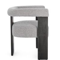 Bizzotto Agape Καρέκλα γκρι 70x60x71cm