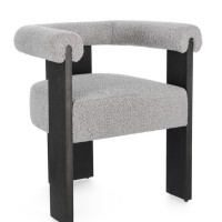 Bizzotto Agape Καρέκλα γκρι 70x60x71cm