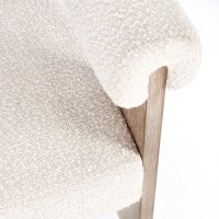 Bizzotto Agape Καρέκλα κρεμ 70x60x71cm
