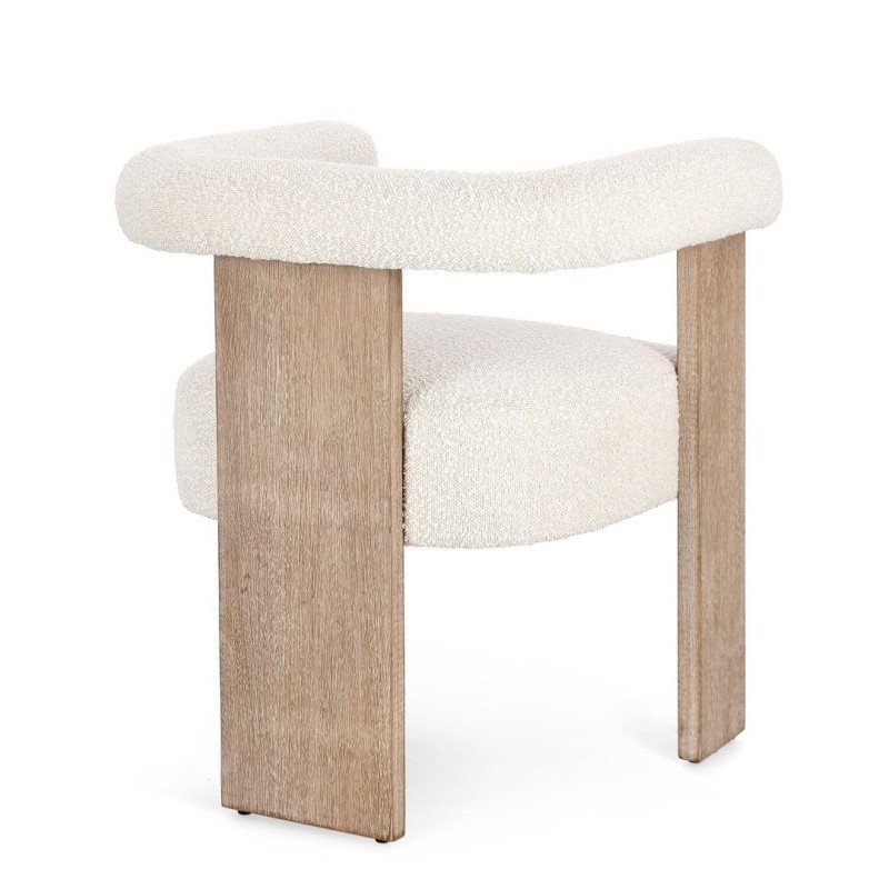 Bizzotto Agape Καρέκλα κρεμ 70x60x71cm