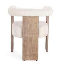 Bizzotto Agape Καρέκλα κρεμ 70x60x71cm