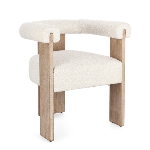 Bizzotto Agape Καρέκλα κρεμ 70x60x71cm
