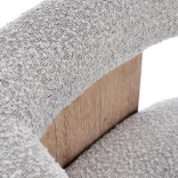 Bizzotto Agape Καρέκλα γκρι 70x60x71cm