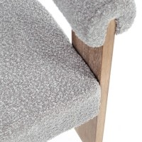 Bizzotto Agape Καρέκλα γκρι 70x60x71cm
